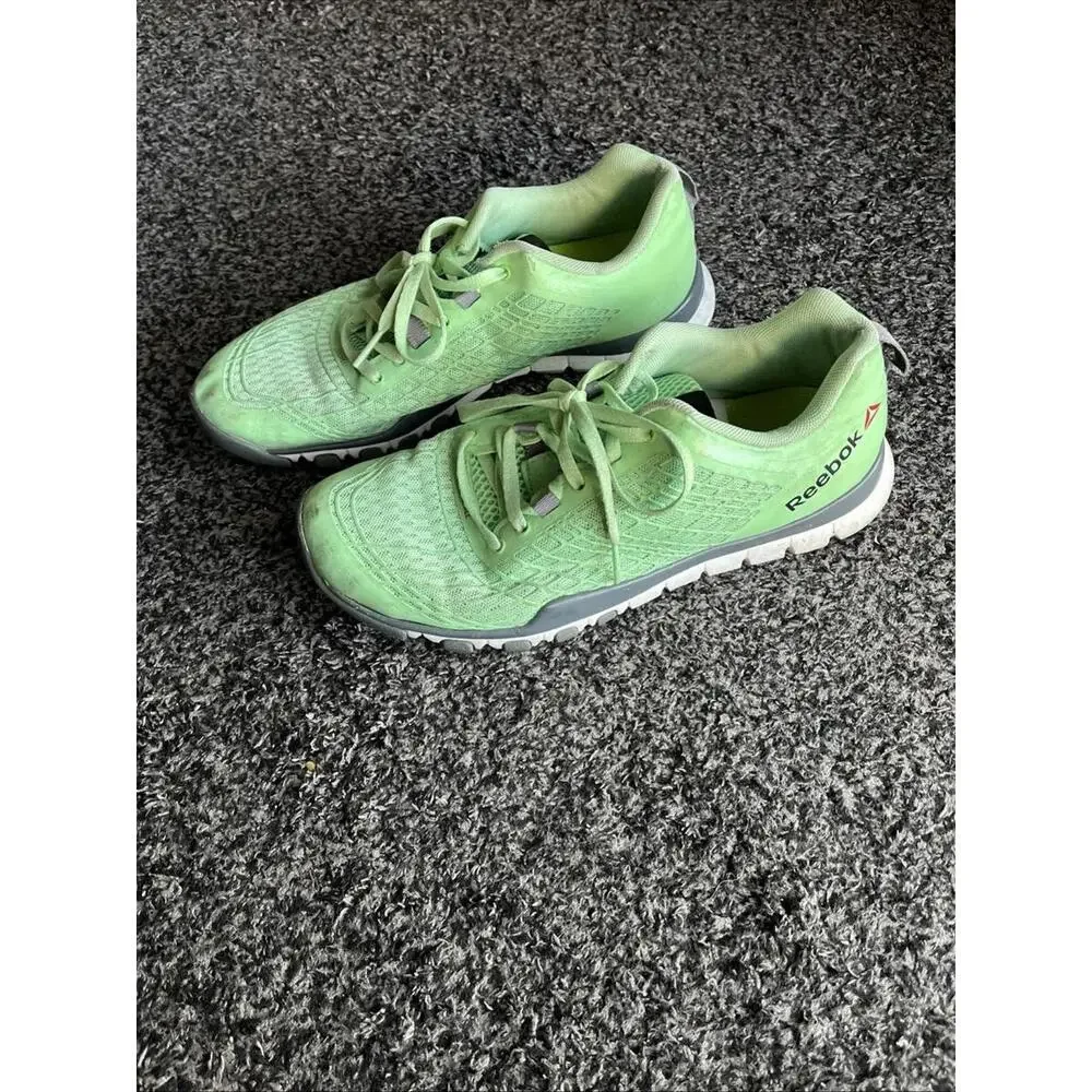 REEBOK Everchill Woman’s Size 8 Mint Green Running Shoes Training Shoes - Picture 3 of 5